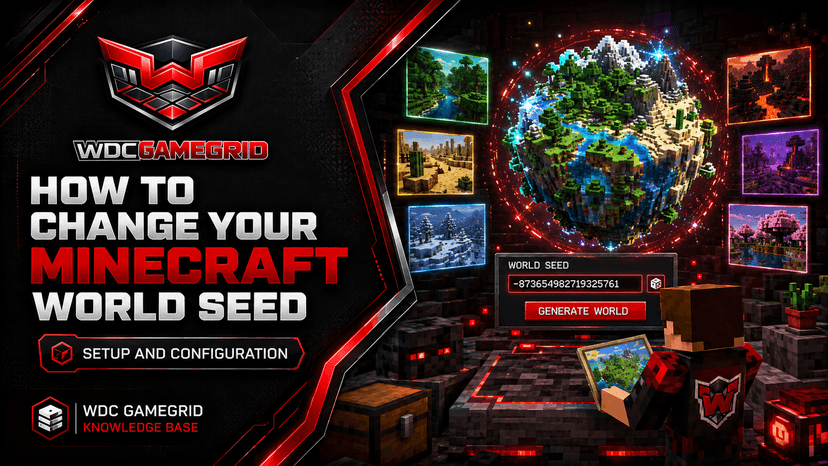 How to Change Your Minecraft World Seed - visual guide