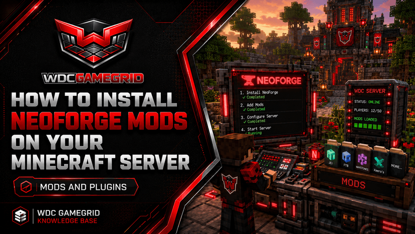 How to Install NeoForge Mods on Your Minecraft Server - visual guide