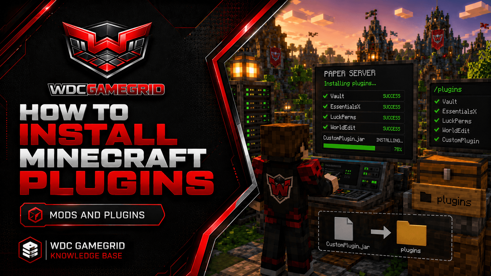 How to Install Minecraft Plugins - visual guide