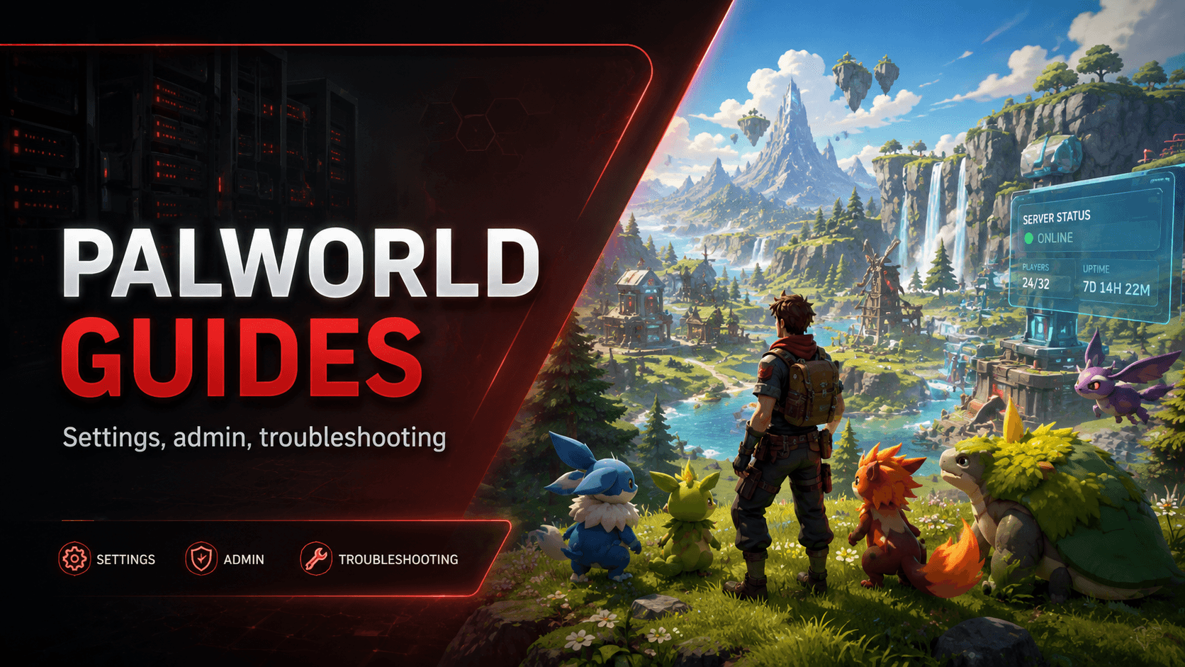 Palworld Server Setup Guide - visual guide