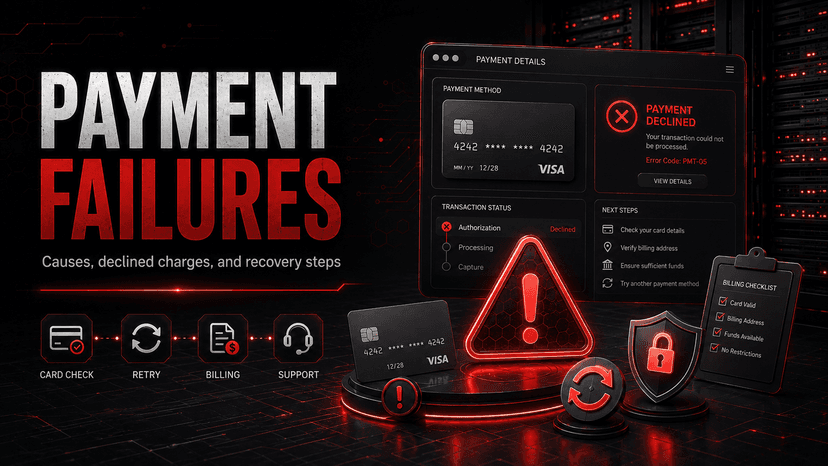 Payment Failures: Causes and Solutions - visual guide