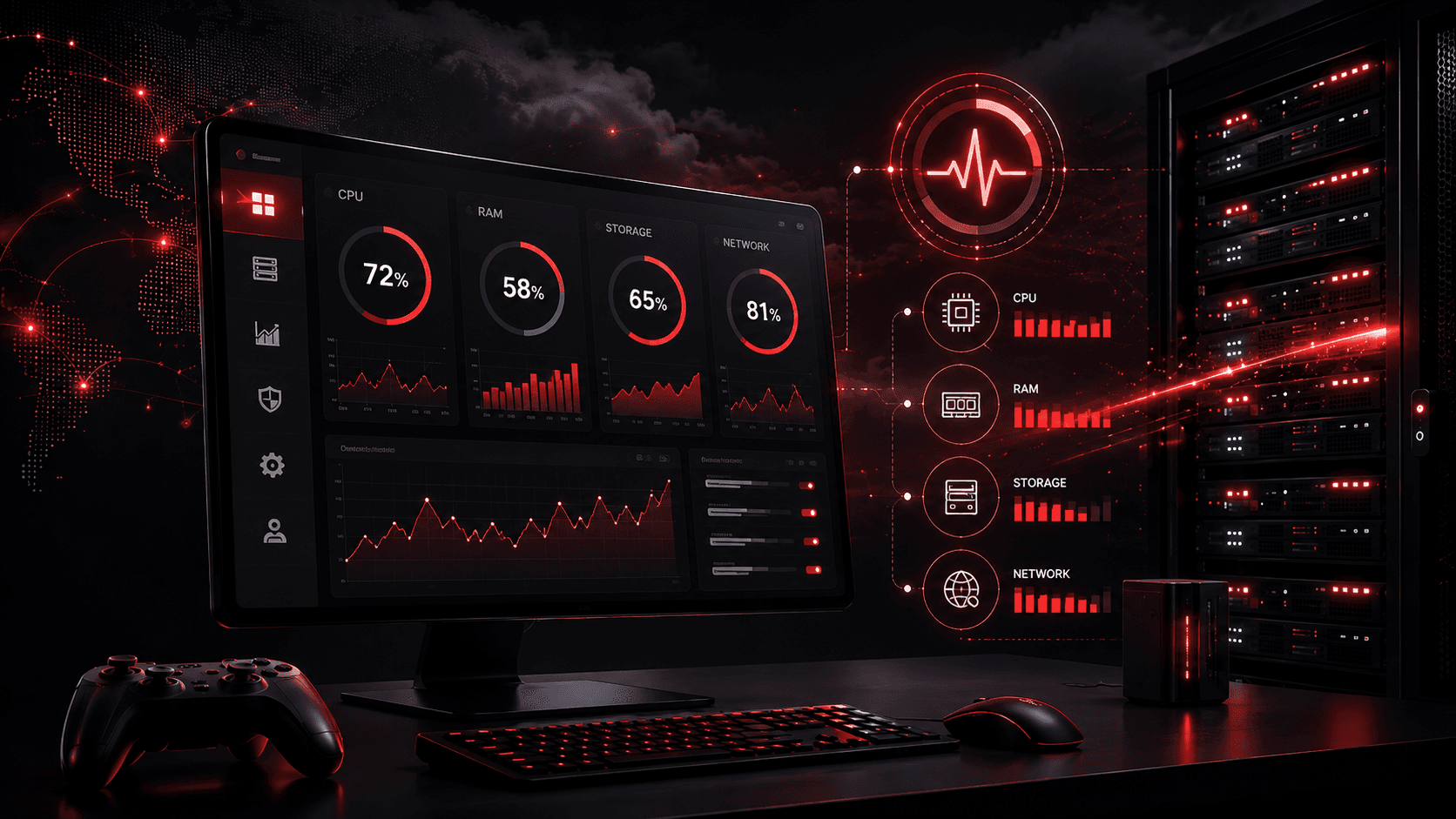 Live Resource Usage Monitor - Real-Time Metrics - visual guide