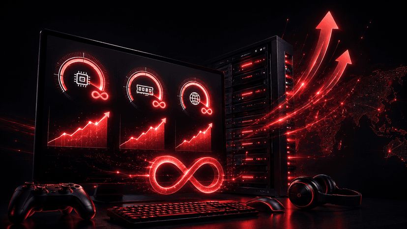 Uncapped Resource Usage - Full Host Performance - visual guide