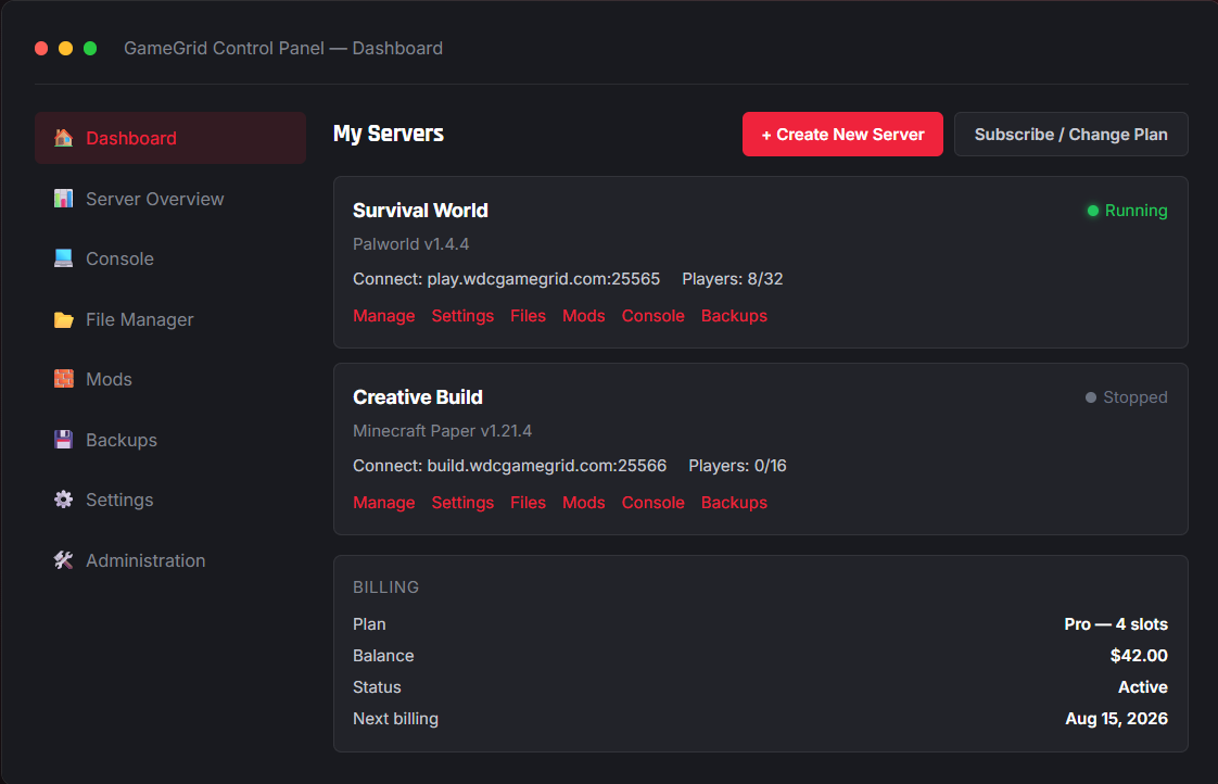 File Manager Update — Browse, Edit, and Manage Server Files